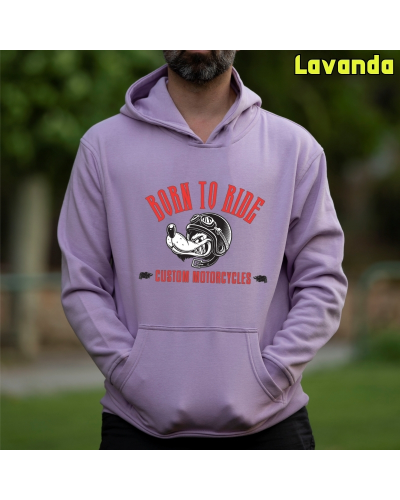 Sudadera hombre con capucha Custom Motor