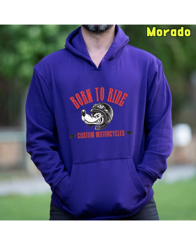 Custom Motor - Sudadera Hombre Con Capucha