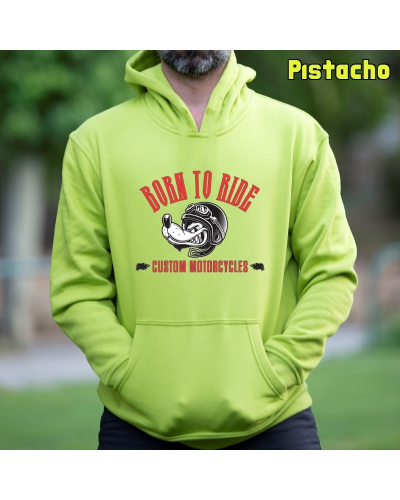 Sudadera hombre con capucha Custom Motor