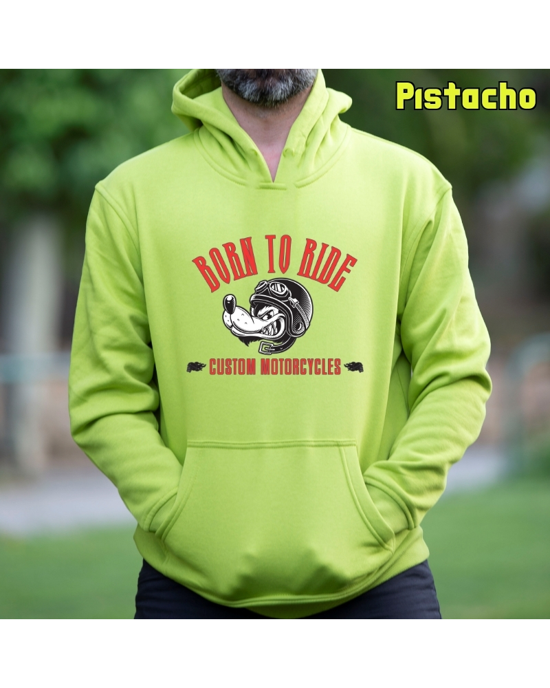 Sudadera hombre con capucha Custom Motor