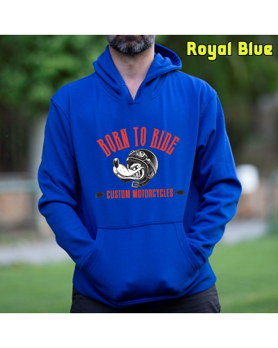 Sudadera hombre con capucha Custom Motor