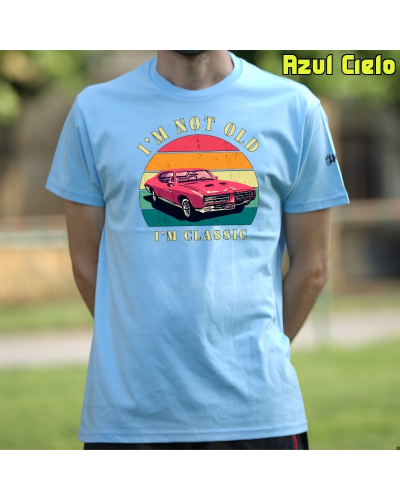 Camiseta hombre manga corta - Soy Un Clasico