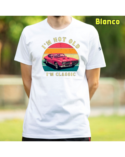 Camiseta hombre manga corta - Soy Un Clasico