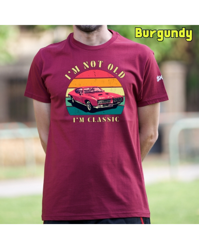 Camiseta hombre manga corta - Soy Un Clasico