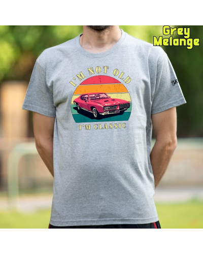 Camiseta hombre manga corta - Soy Un Clasico