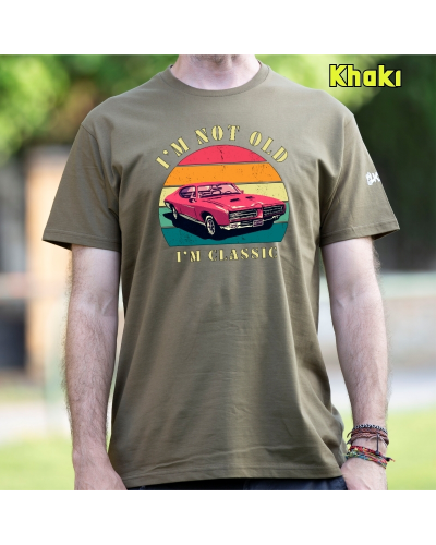 Camiseta hombre manga corta - Soy Un Clasico