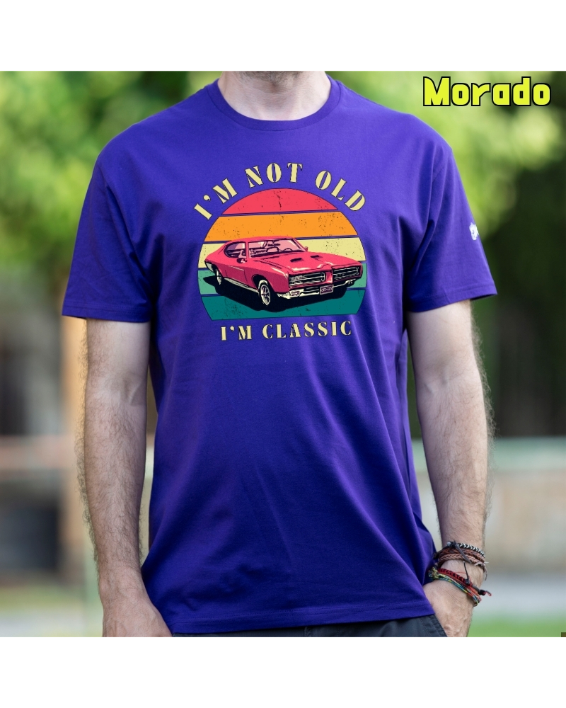 Camiseta hombre manga corta - Soy Un Clasico