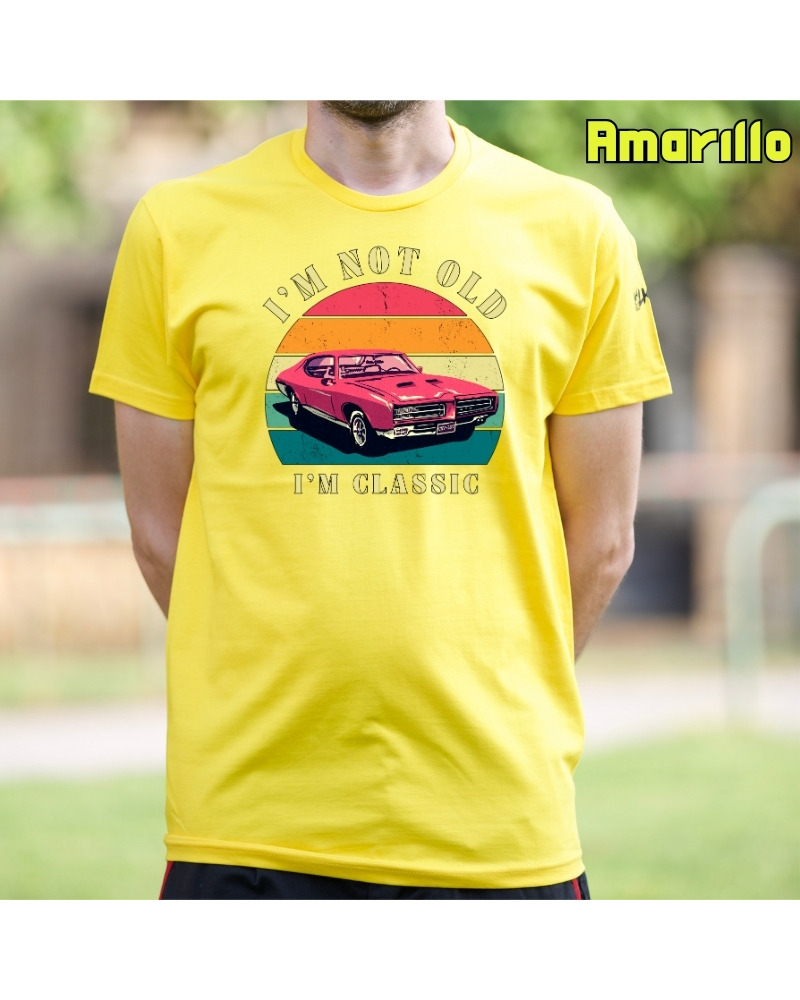 Camiseta hombre manga corta - Soy Un Clasico