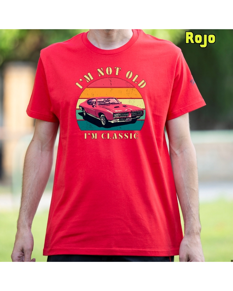 Camiseta hombre manga corta - Soy Un Clasico
