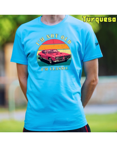 Camiseta hombre manga corta - Soy Un Clasico