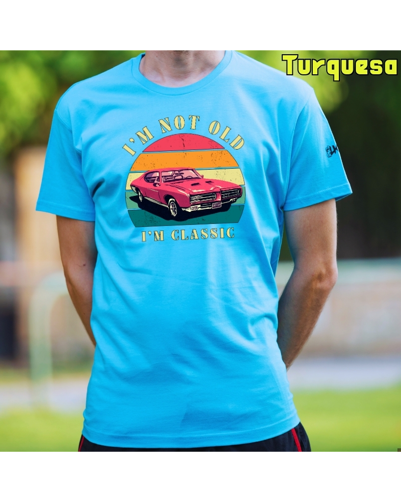 Camiseta hombre manga corta - Soy Un Clasico