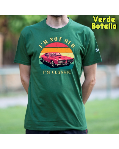Camiseta hombre manga corta - Soy Un Clasico