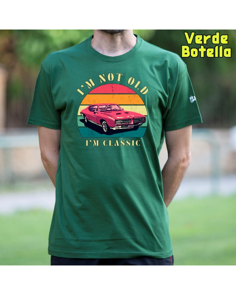 Camiseta hombre manga corta - Soy Un Clasico