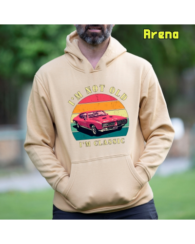 Sudadera hombre con capucha Soy Un Clasico