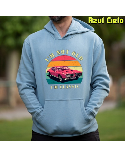 Sudadera hombre con capucha Soy Un Clasico