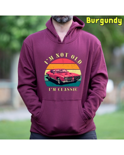 Sudadera hombre con capucha Soy Un Clasico