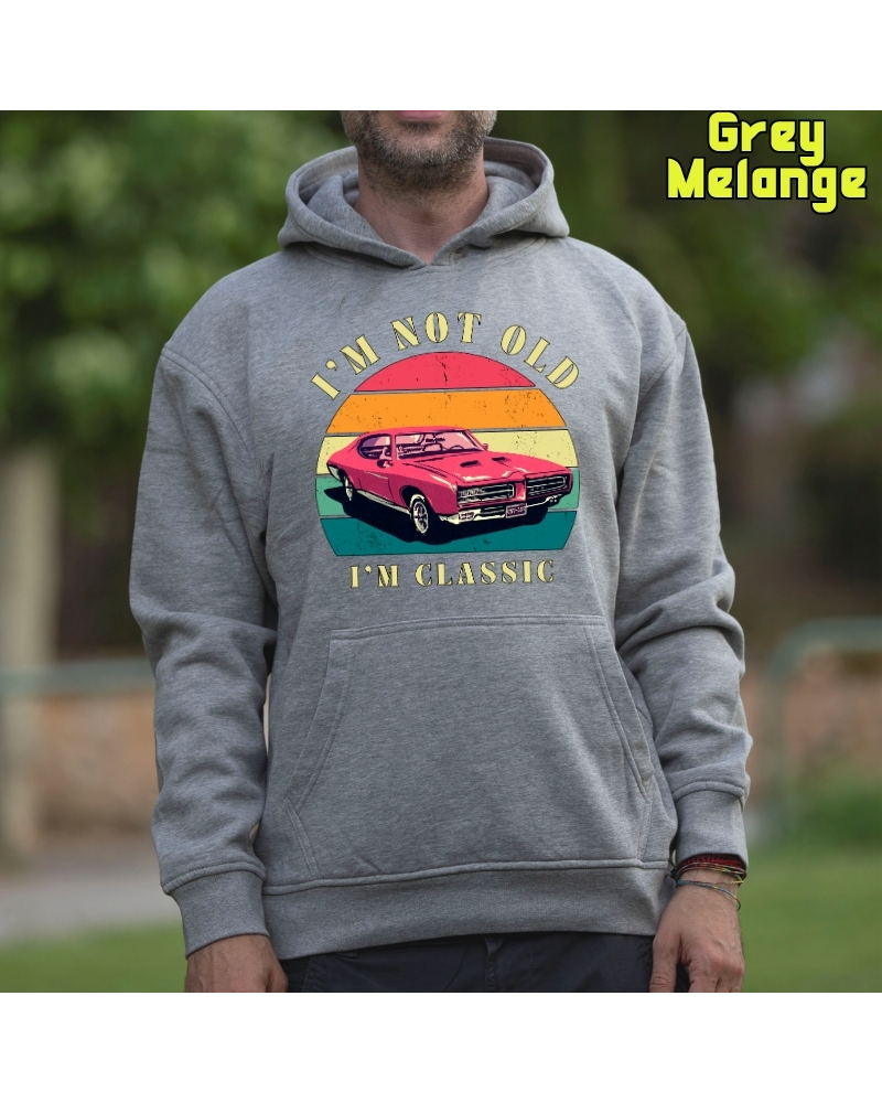 Soy Un Clasico - Sudadera Hombre Con Capucha
