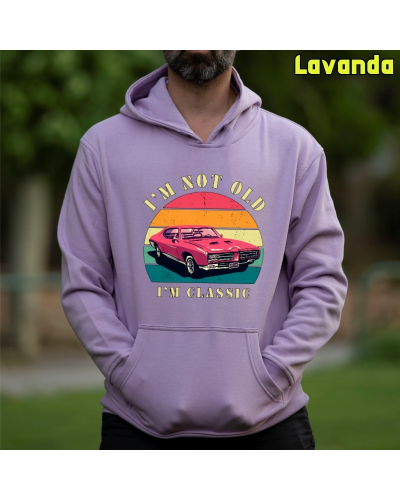 Soy Un Clasico - Sudadera Hombre Con Capucha