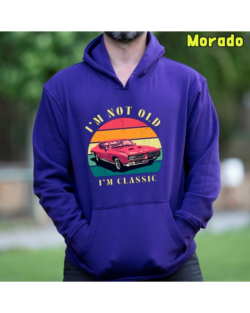 Soy Un Clasico - Sudadera Hombre Con Capucha