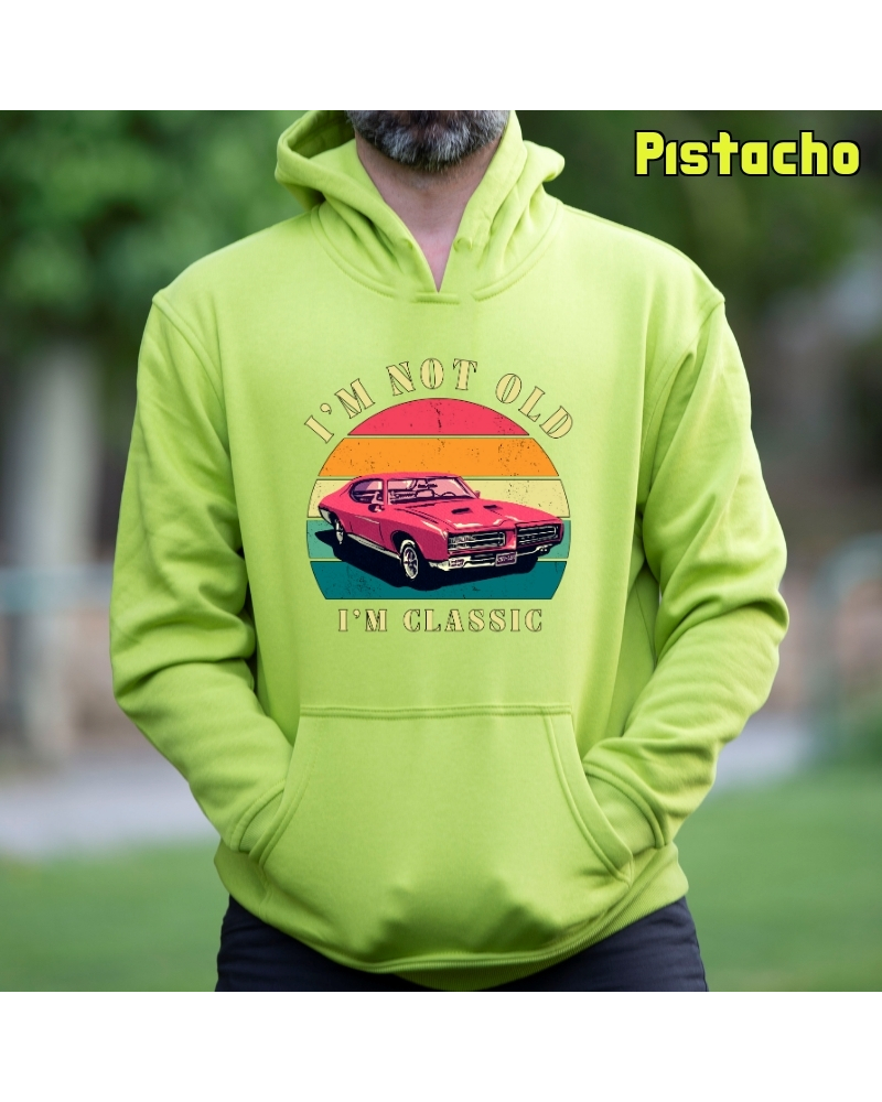 Soy Un Clasico - Sudadera Hombre Con Capucha