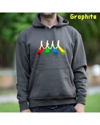 Sudadera Hombre Capucha-The Four Graphite