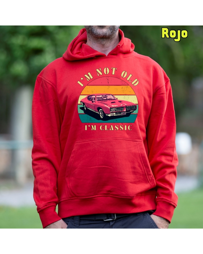 Soy Un Clasico - Sudadera Hombre Con Capucha