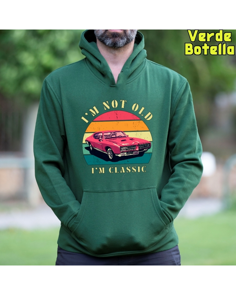 Sudadera hombre con capucha Soy Un Clasico