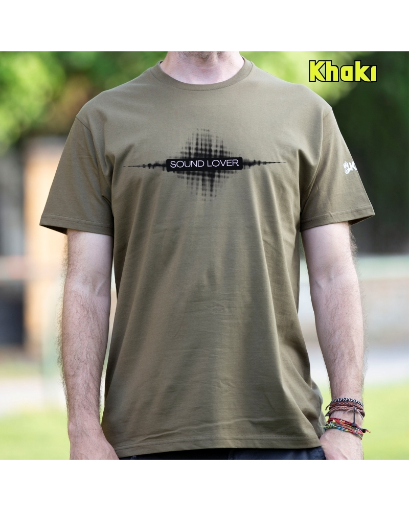 Camiseta hombre manga corta - Sound Lover