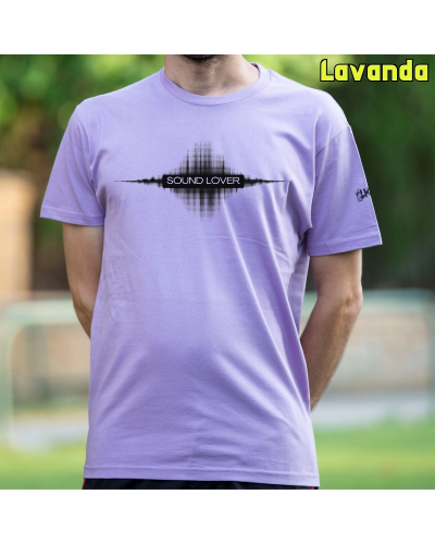 Camiseta hombre manga corta - Sound Lover