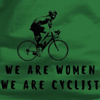 Mujer Y Ciclista