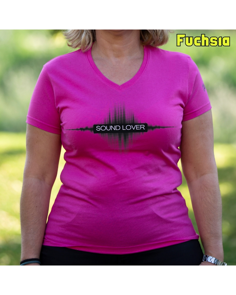 Camiseta Mujer Manga Corta - Sound Lover