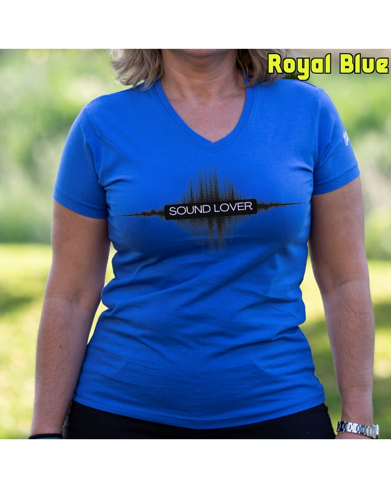 Sound Lover - Camiseta Mujer Manga Corta