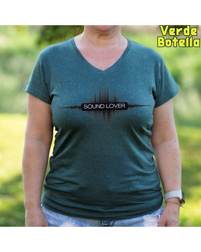Camiseta Mujer Manga Corta - Sound Lover