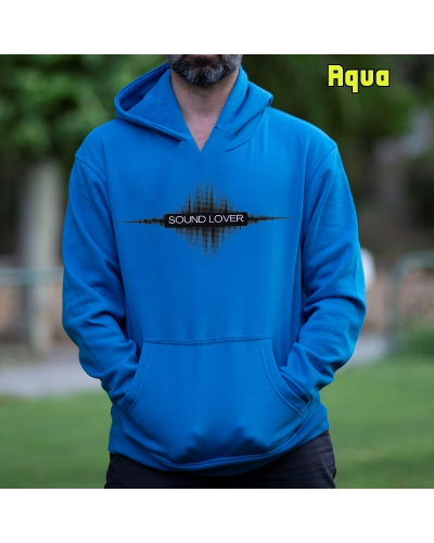 Sudadera hombre con capucha Sound Lover