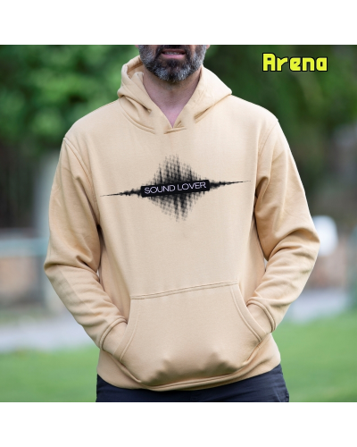 Sudadera hombre con capucha Sound Lover
