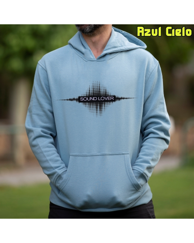 Sudadera hombre con capucha Sound Lover