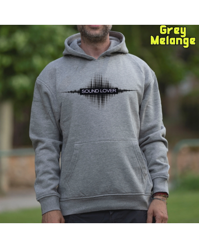 Sudadera hombre con capucha Sound Lover