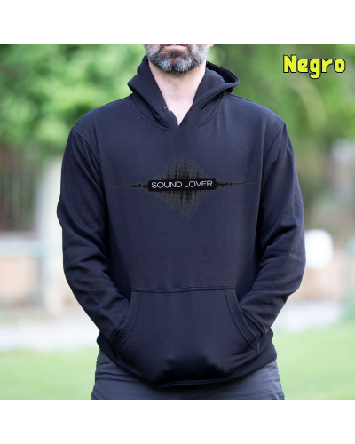 Sudadera hombre con capucha Sound Lover