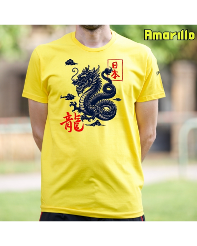 Dragón - Camiseta hombre manga corta