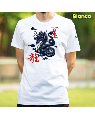 Camiseta hombre manga corta - Dragon