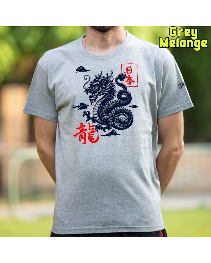 Dragón - Camiseta hombre manga corta