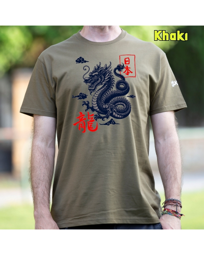 Camiseta hombre manga corta - Dragon