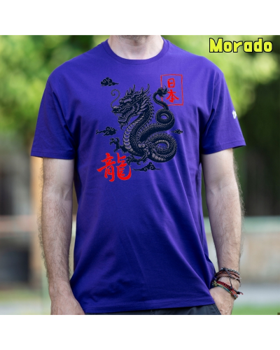 Camiseta hombre manga corta - Dragon