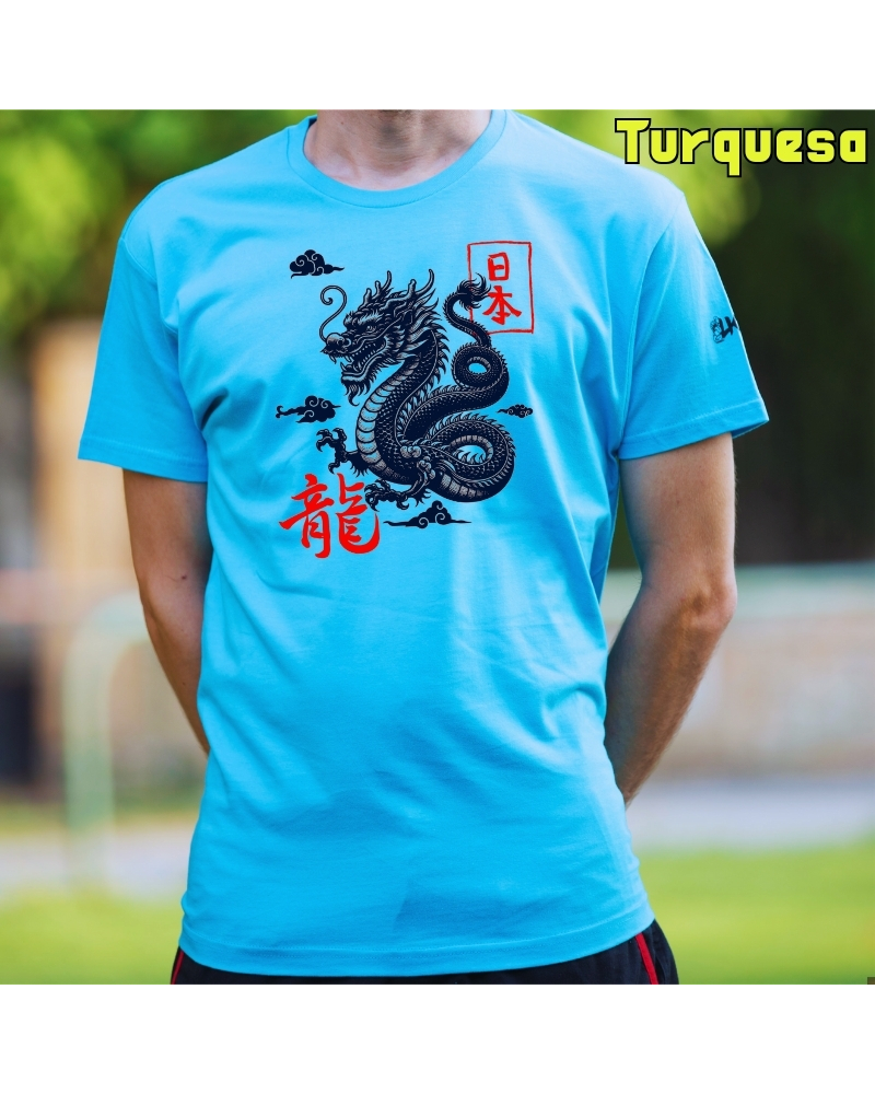 Camiseta hombre manga corta - Dragon