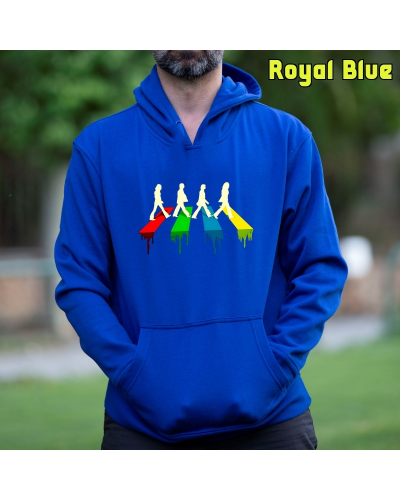 Sudadera Hombre Capucha-The Four Negro