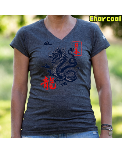 Camiseta Mujer Manga Corta - Dragon