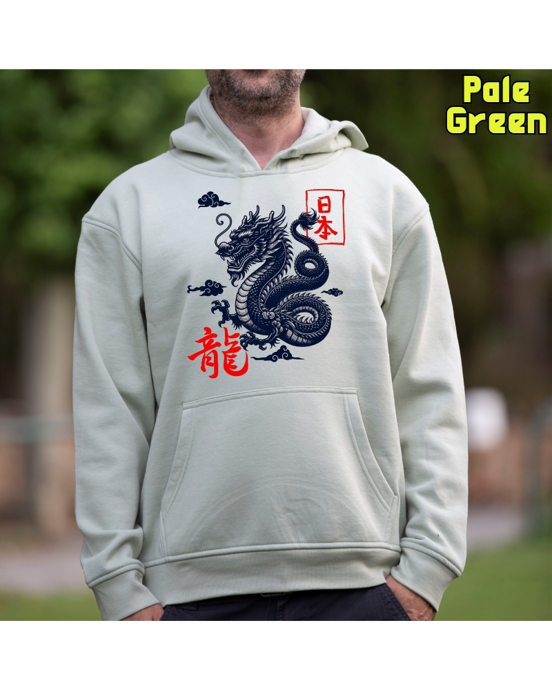 Dragón - Sudadera Hombre Con Capucha