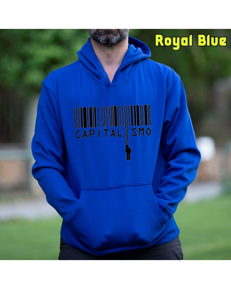 Capitalismo - Sudadera Hombre Con Capucha