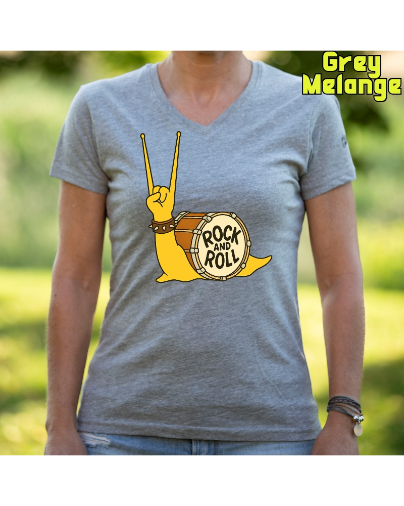 CaraRock - Camiseta Mujer Manga Corta