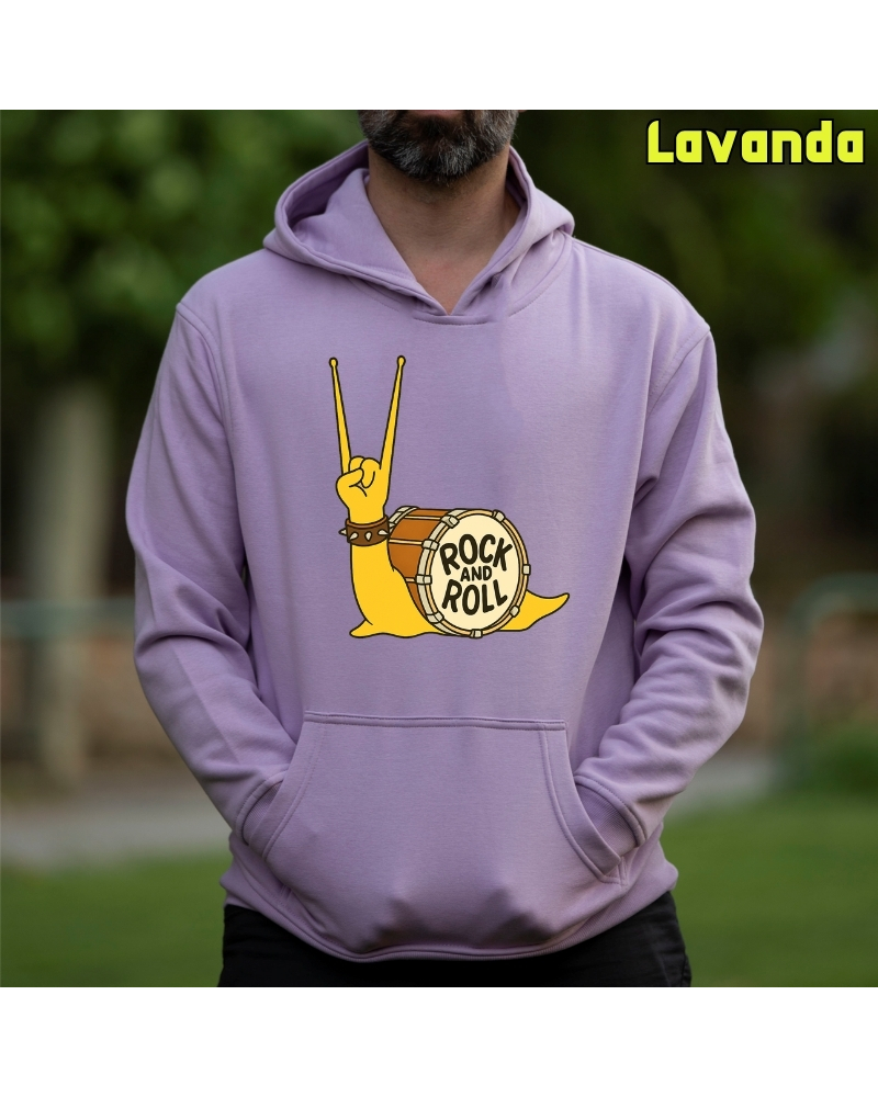 CaraRock - Sudadera Hombre Con Capucha